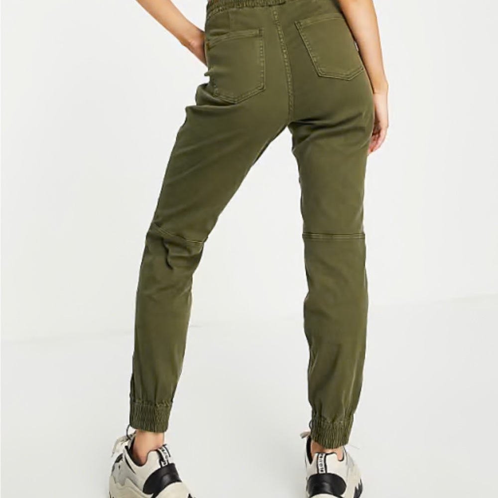 Spanx Olive Green Jogger Pants Size Medium